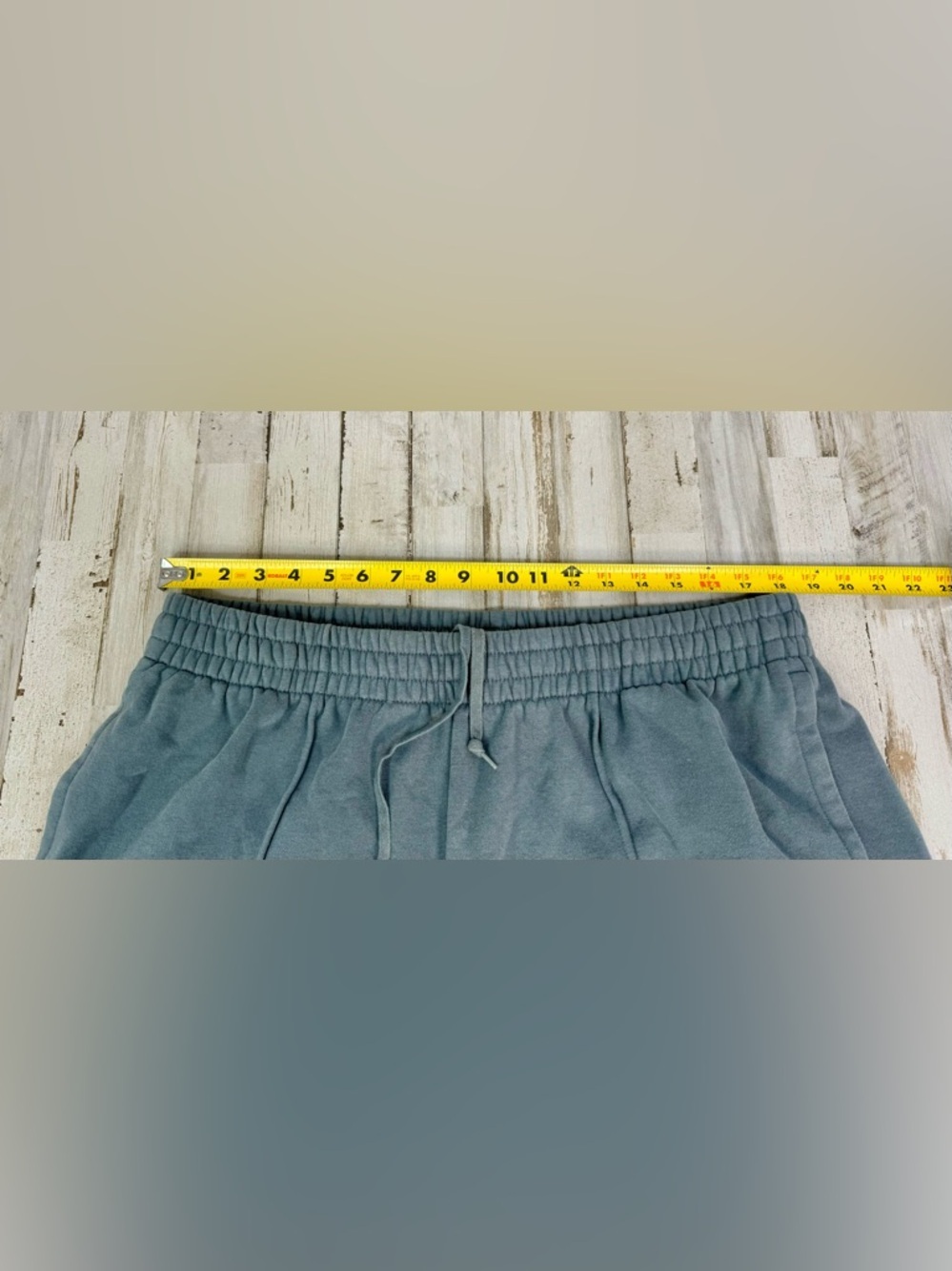 Adidas Women’s 1X Climalite Sweatpants Gray Elastic Waist - Picture 5 of 9